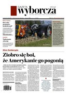 okłada najnowszego numeru Gazeta Wyborcza