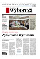 okłada najnowszego numeru Gazeta Wyborcza
