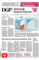 okłada najnowszego numeru Dziennik Gazeta Prawna