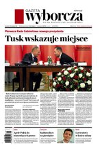 okłada najnowszego numeru Gazeta Wyborcza