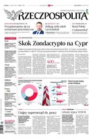 okłada najnowszego numeru Rzeczpospolita