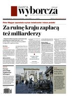 okłada najnowszego numeru Gazeta Wyborcza