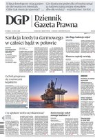 okłada najnowszego numeru Dziennik Gazeta Prawna