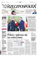 okłada najnowszego numeru Rzeczpospolita