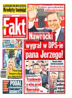 okłada najnowszego numeru Fakt