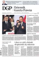 okłada najnowszego numeru Dziennik Gazeta Prawna