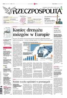 okłada najnowszego numeru Rzeczpospolita