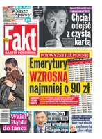 okłada najnowszego numeru Fakt