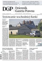 okłada najnowszego numeru Dziennik Gazeta Prawna