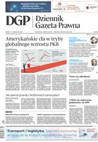 okłada najnowszego numeru Dziennik Gazeta Prawna