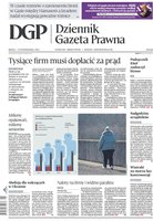 okłada najnowszego numeru Dziennik Gazeta Prawna