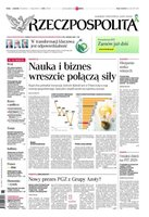 okłada najnowszego numeru Rzeczpospolita