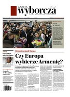 okłada najnowszego numeru Gazeta Wyborcza