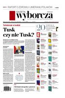 okłada najnowszego numeru Gazeta Wyborcza