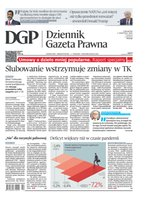 okłada najnowszego numeru Dziennik Gazeta Prawna