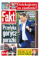 okłada najnowszego numeru Fakt