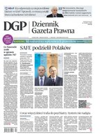 okłada najnowszego numeru Dziennik Gazeta Prawna