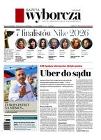 okłada najnowszego numeru Gazeta Wyborcza