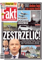 okłada najnowszego numeru Fakt