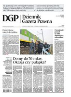 okłada najnowszego numeru Dziennik Gazeta Prawna