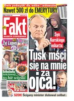 okłada najnowszego numeru Fakt