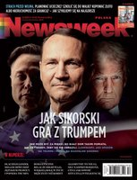 widok pierwszej strony Newsweek