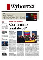 okłada najnowszego numeru Gazeta Wyborcza