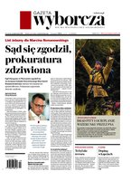 okłada najnowszego numeru Gazeta Wyborcza
