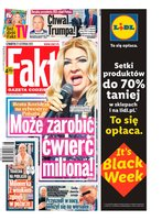 okłada najnowszego numeru Fakt