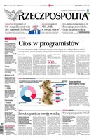 okłada najnowszego numeru Rzeczpospolita