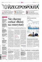 okłada najnowszego numeru Rzeczpospolita