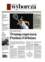 okłada najnowszego numeru Gazeta Wyborcza
