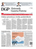 okłada najnowszego numeru Dziennik Gazeta Prawna