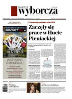 okłada najnowszego numeru Gazeta Wyborcza