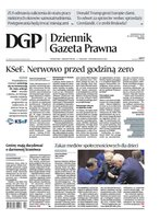 okłada najnowszego numeru Dziennik Gazeta Prawna