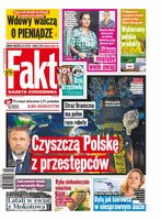 okłada najnowszego numeru Fakt