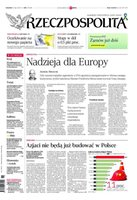 okłada najnowszego numeru Rzeczpospolita