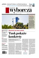 okłada najnowszego numeru Gazeta Wyborcza