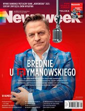 widok pierwszej strony Newsweek