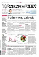 okłada najnowszego numeru Rzeczpospolita