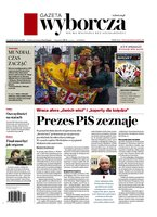 okłada najnowszego numeru Gazeta Wyborcza