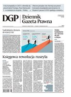 okłada najnowszego numeru Dziennik Gazeta Prawna
