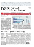 okłada najnowszego numeru Dziennik Gazeta Prawna