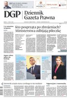 okłada najnowszego numeru Dziennik Gazeta Prawna