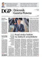 okłada najnowszego numeru Dziennik Gazeta Prawna