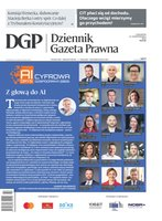 widok pierwszej strony Dziennik Gazeta Prawna