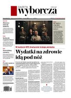 okłada najnowszego numeru Gazeta Wyborcza