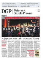 okłada najnowszego numeru Dziennik Gazeta Prawna