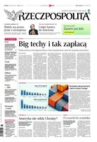 okłada najnowszego numeru Rzeczpospolita