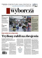 okłada najnowszego numeru Gazeta Wyborcza